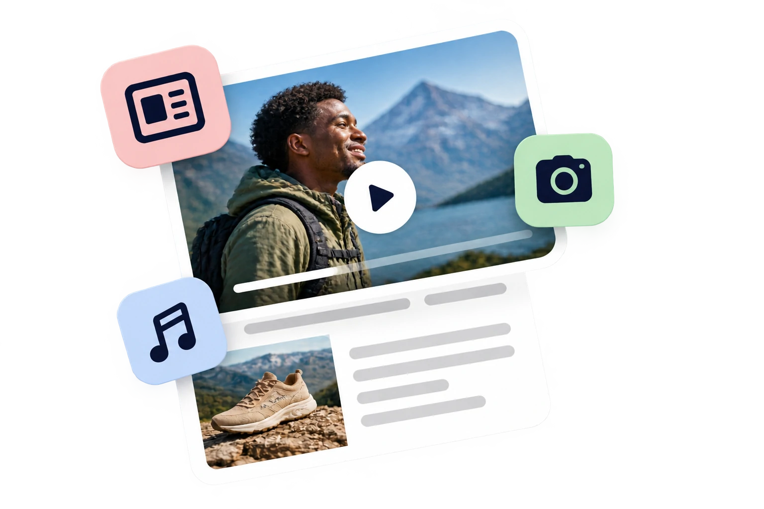 Build around trusted media